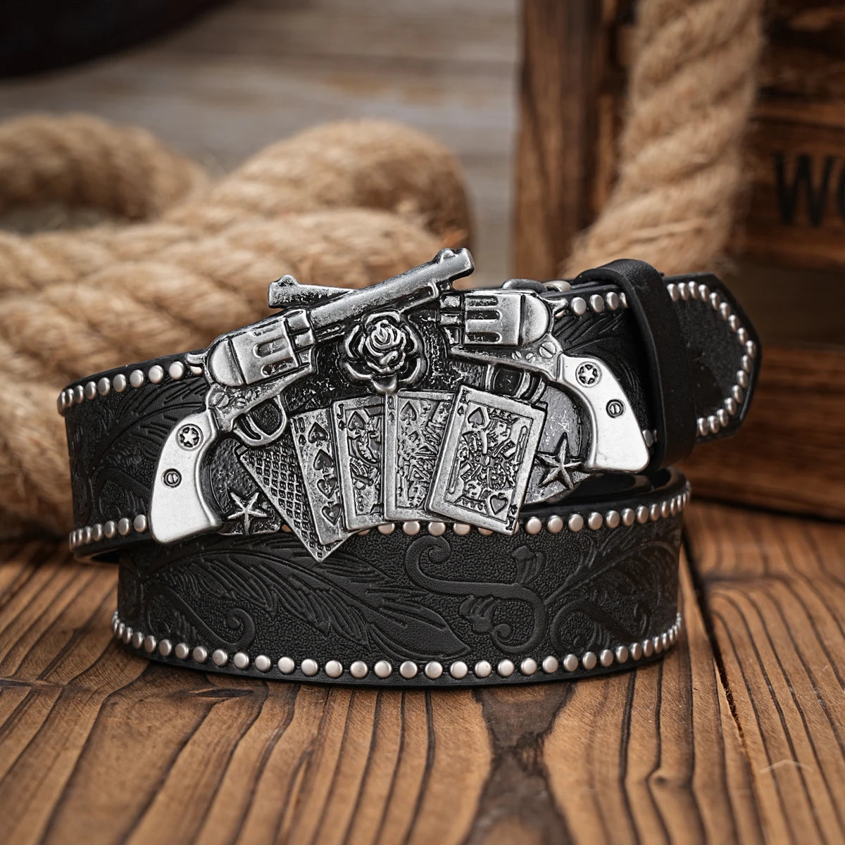 Western Metal Buckle
