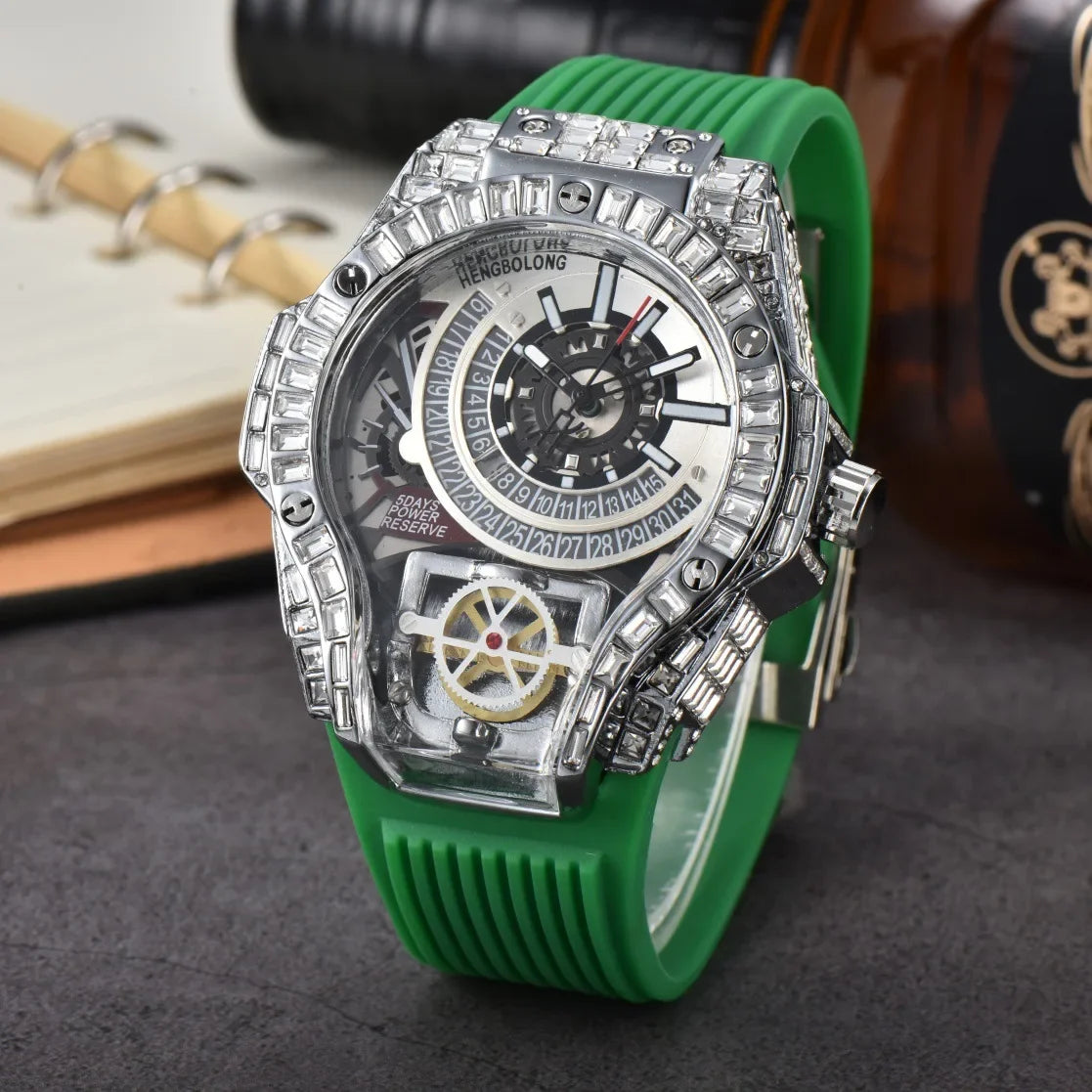 Full diamond Case Business Luxury Creative Watch