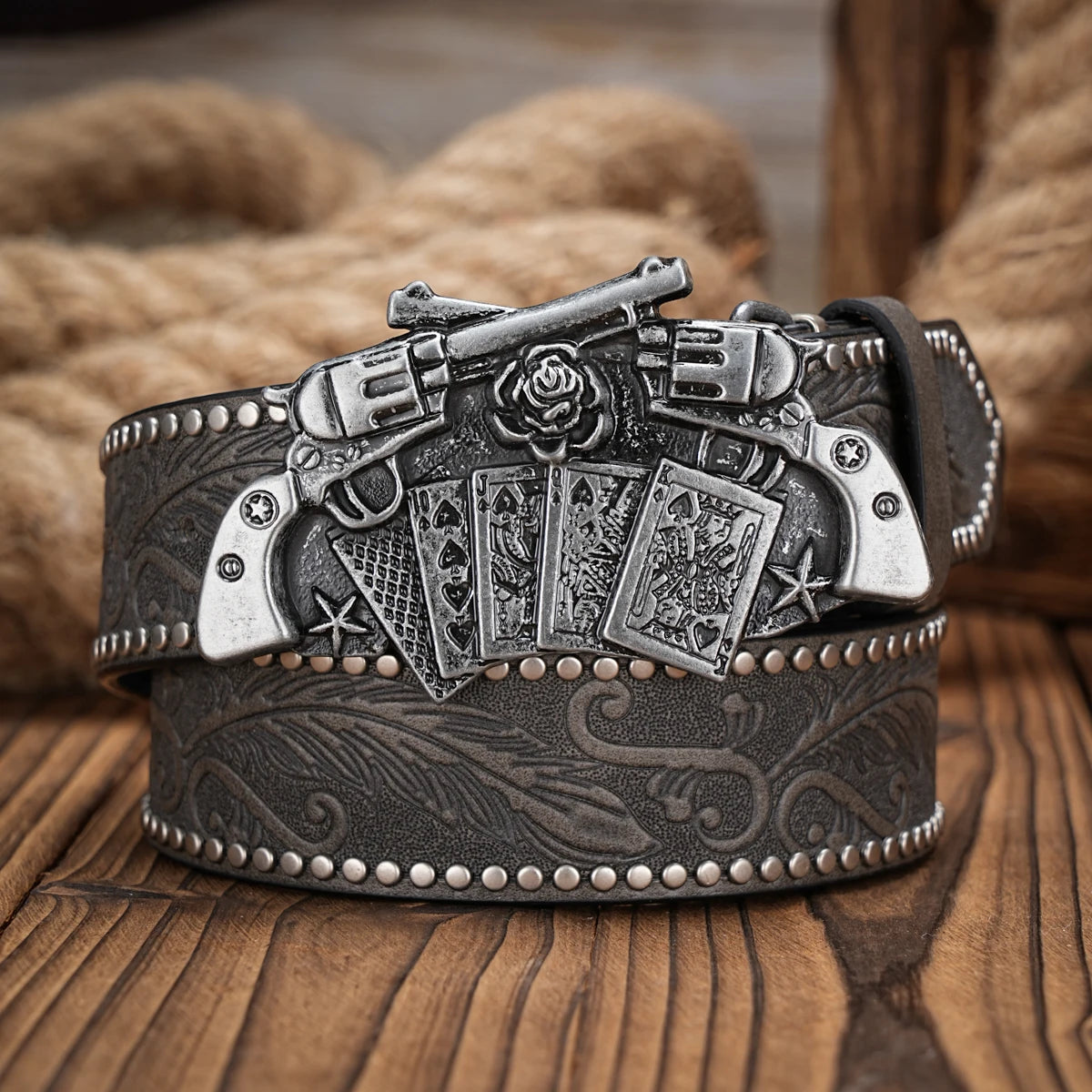 Western Metal Buckle