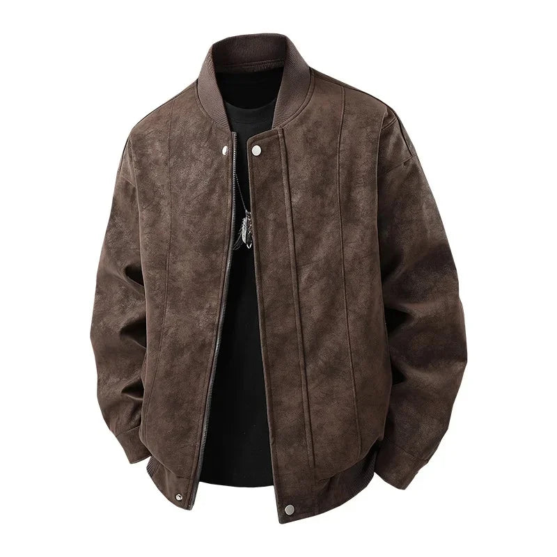 Hong Kong Style Leather Jacket