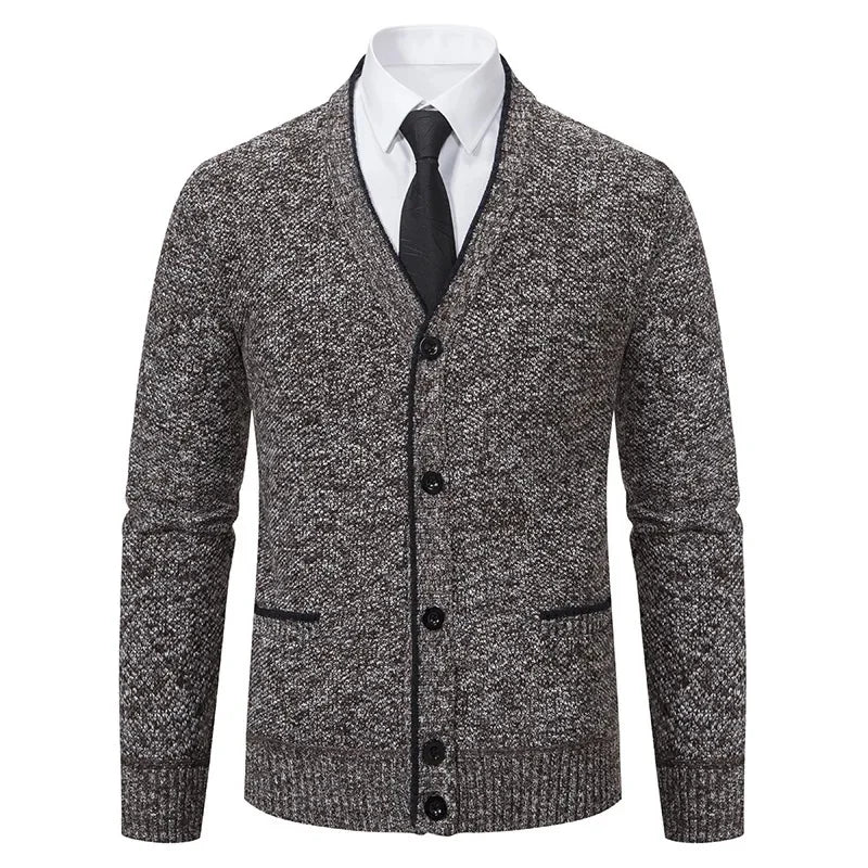 Retro V-Neck Pullover Cardigan