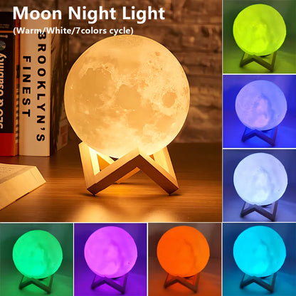 Aura Moon Book Light — Pop-Up Night Light