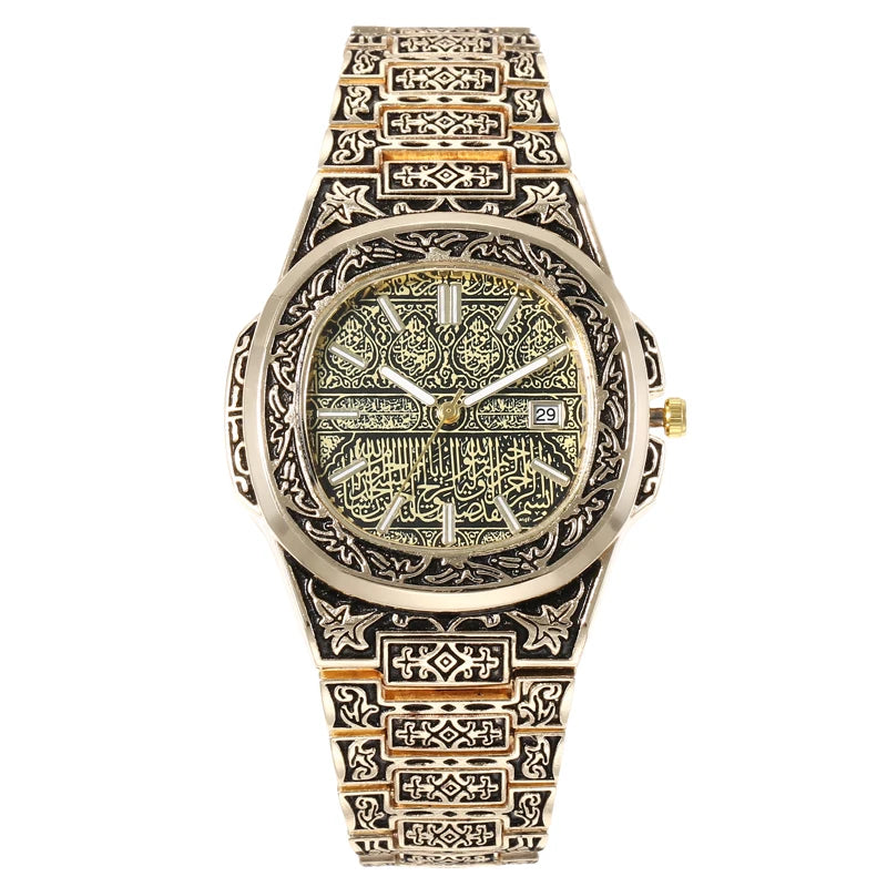 Vintage Carved Quartz Watch