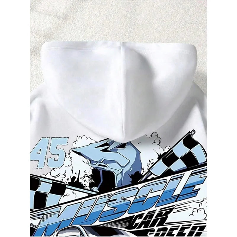 Letter Print Hoodie – 2025 High-Quality Street Style