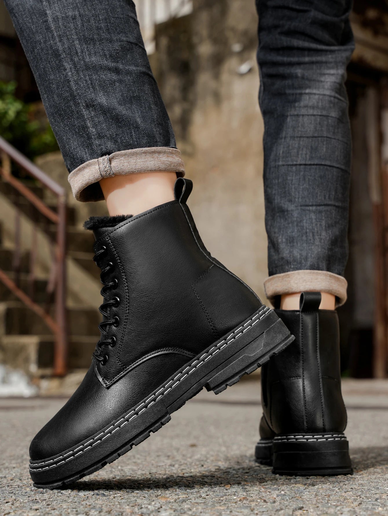 Fashion Cotton Winter Boots