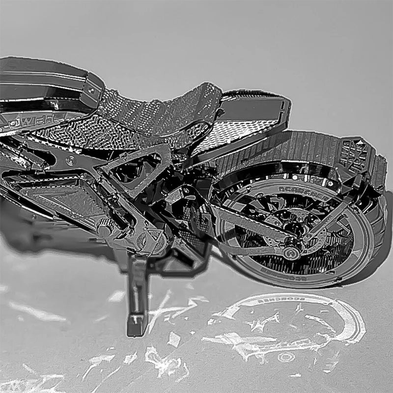 3D Metal Motorbike Puzzle – DIY Model Kit