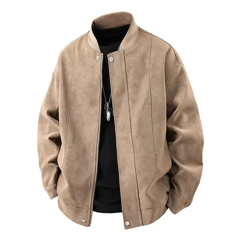 Hong Kong Style Leather Jacket