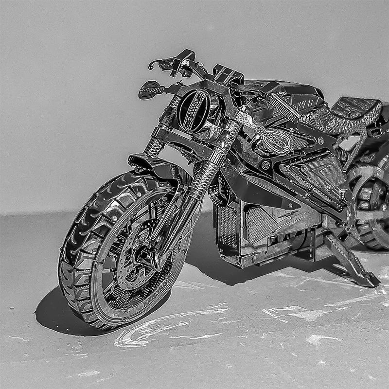3D Metal Motorbike Puzzle – DIY Model Kit