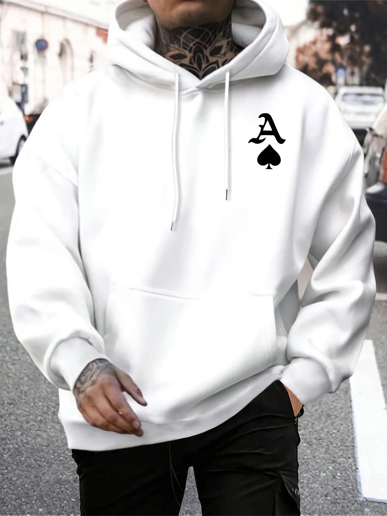 Skull Print Hoodie – Warm Casual Streetwear