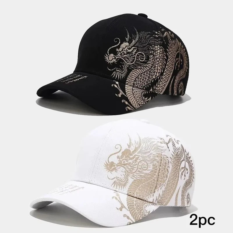 Dragon Embroidery Cap
