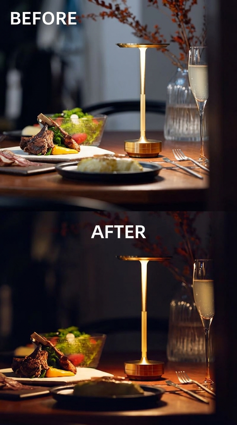 The Nightcap — Cordless Rechargeable Table Lamp