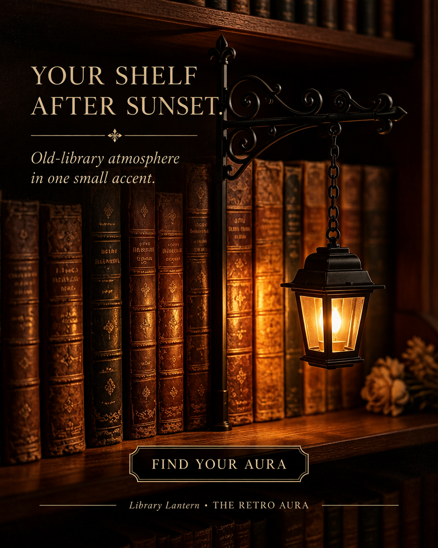 Lanterne de bibliothèque — Mini lampe bibliothèque