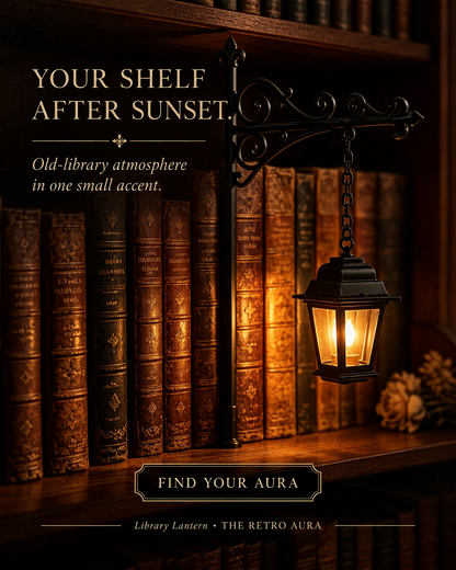 Lanterne de bibliothèque — Mini lampe bibliothèque