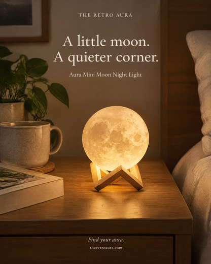Veilleuse lune Aura Mini