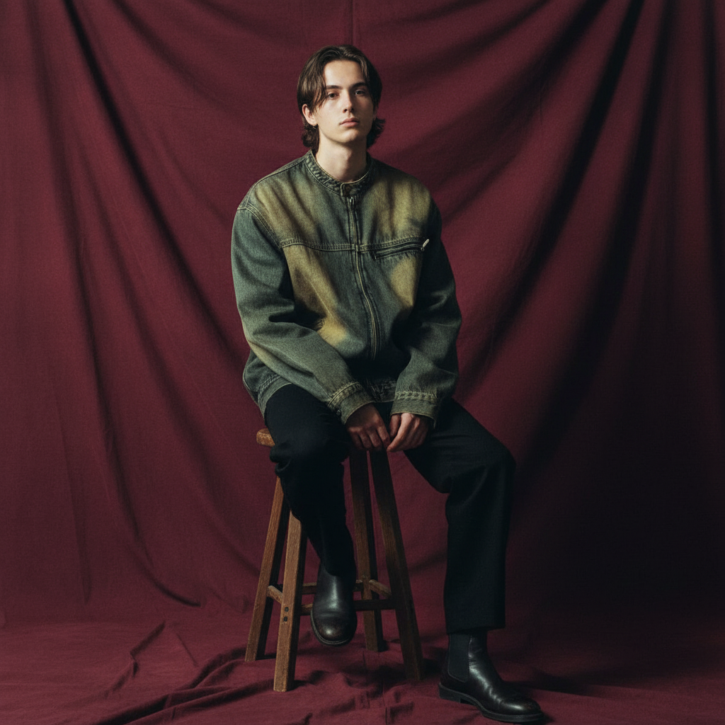 Retro Street Fighter Jean Jacket