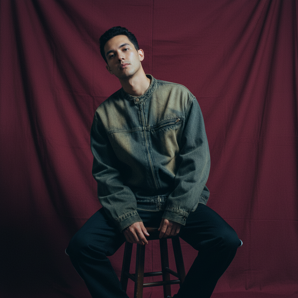 Retro Street Fighter Jean Jacket