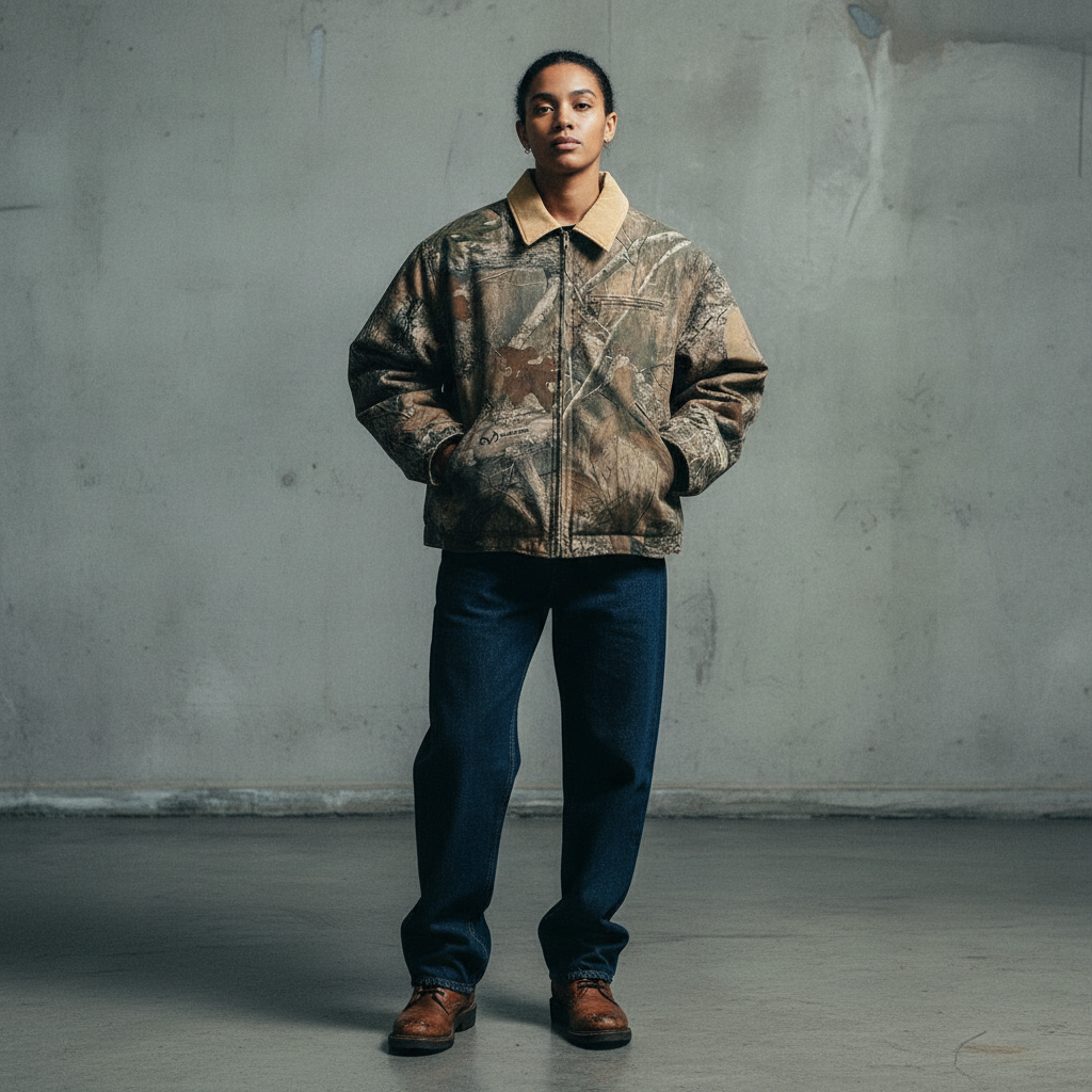 Zipper Jacket – Retro British Style