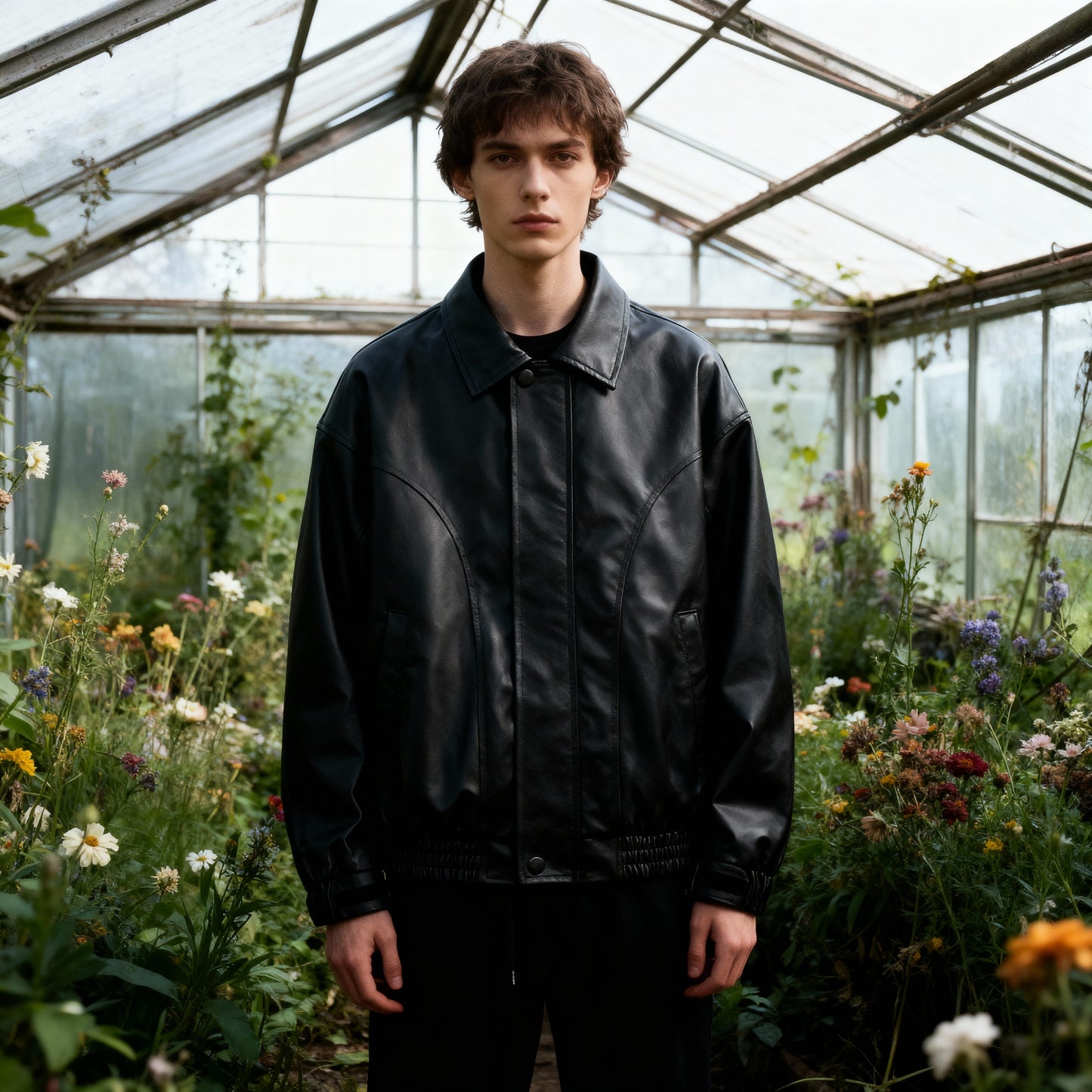 Leather Jacket – Street Style