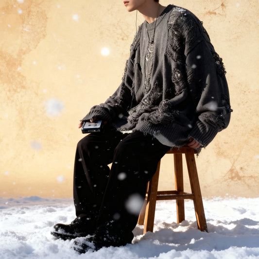 Men’s Vintage Knitted Sweater