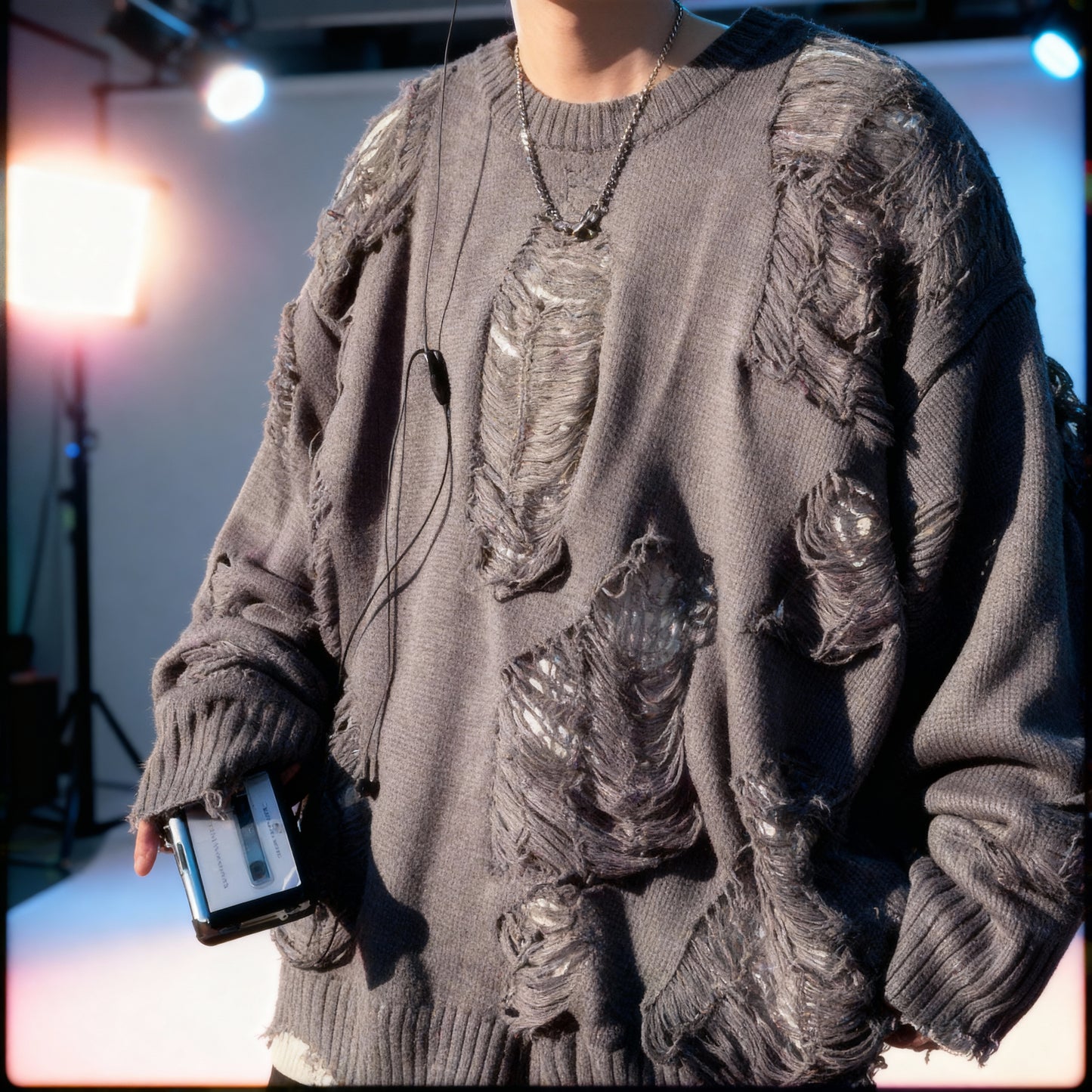 Men’s Vintage Knitted Sweater