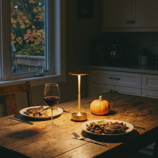 Styling visualization: The Nightcap dimming at dinner