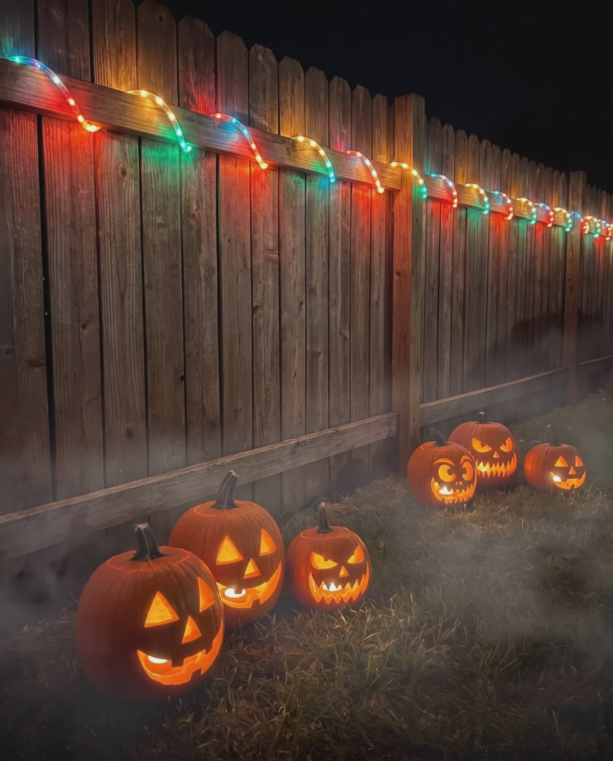 Styling visualization: Halloween rope light