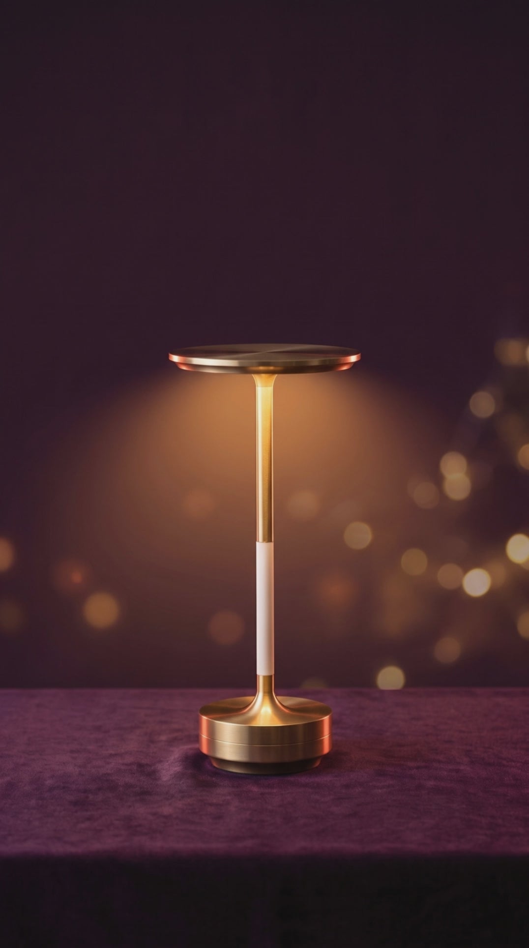The Nightcap — Cordless Rechargeable Table Lamp