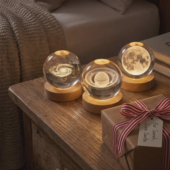 Styling visualization: crystal ball gift