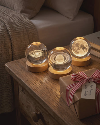 Styling visualization: crystal ball gift