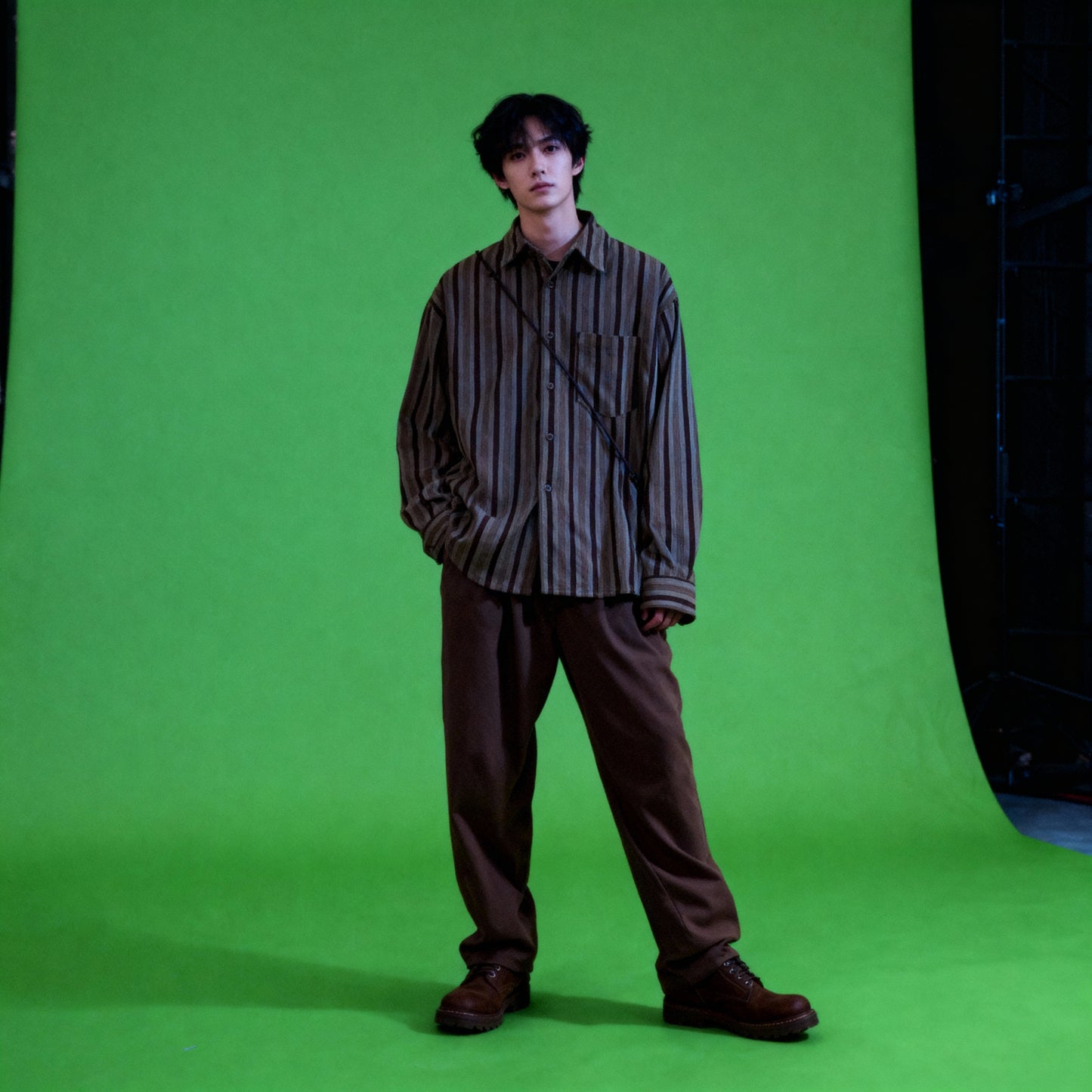 Hong Kong Style Collared Overshirt