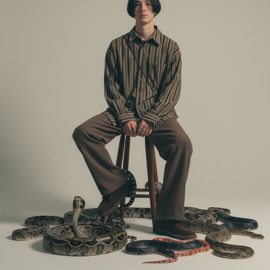 Hong Kong Style Collared Overshirt