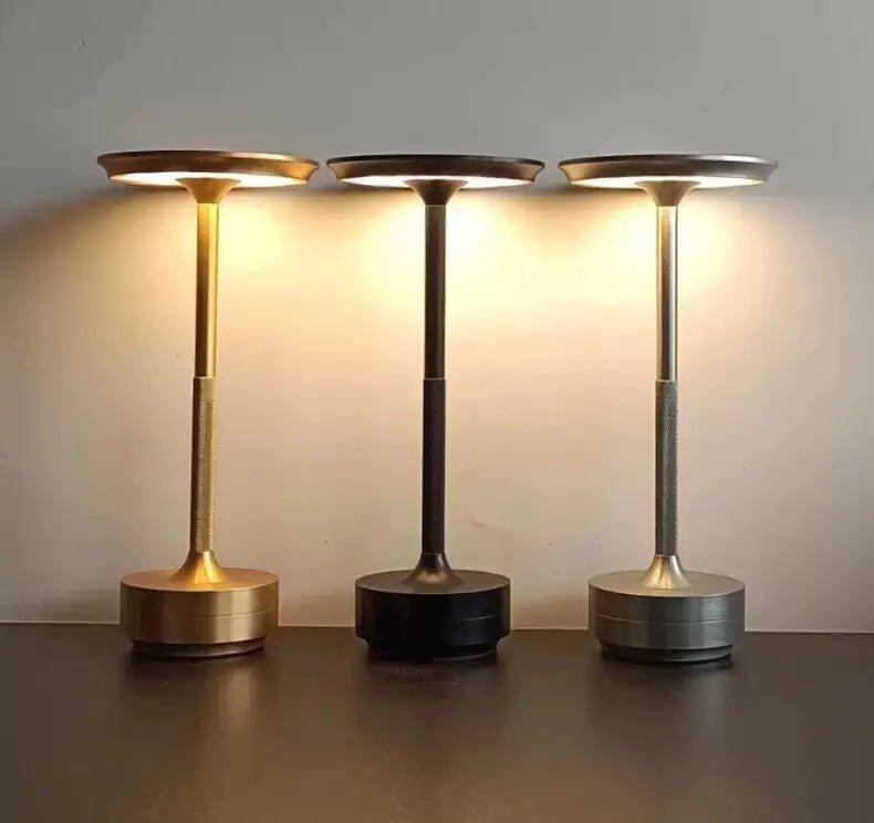 The Nightcap — Cordless Rechargeable Table Lamp - THE RETRO AURA