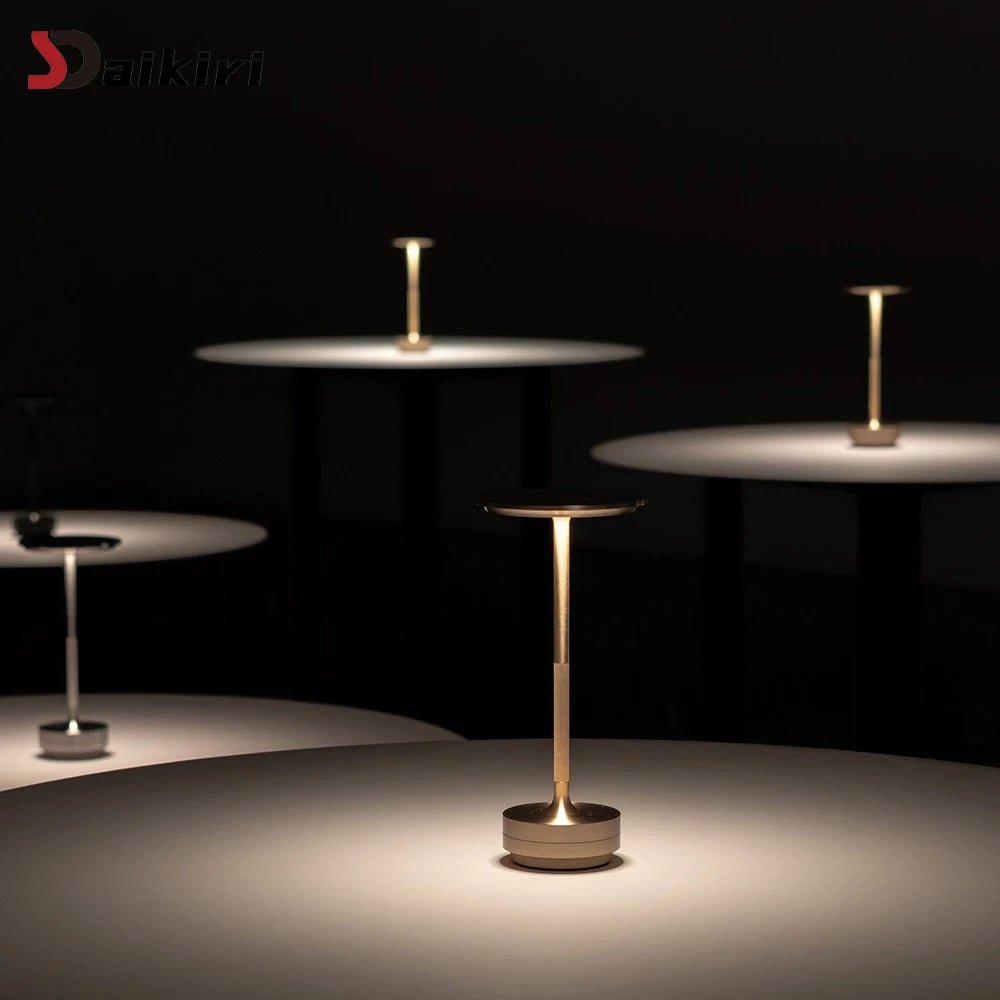 The Nightcap — Cordless Rechargeable Table Lamp - THE RETRO AURA