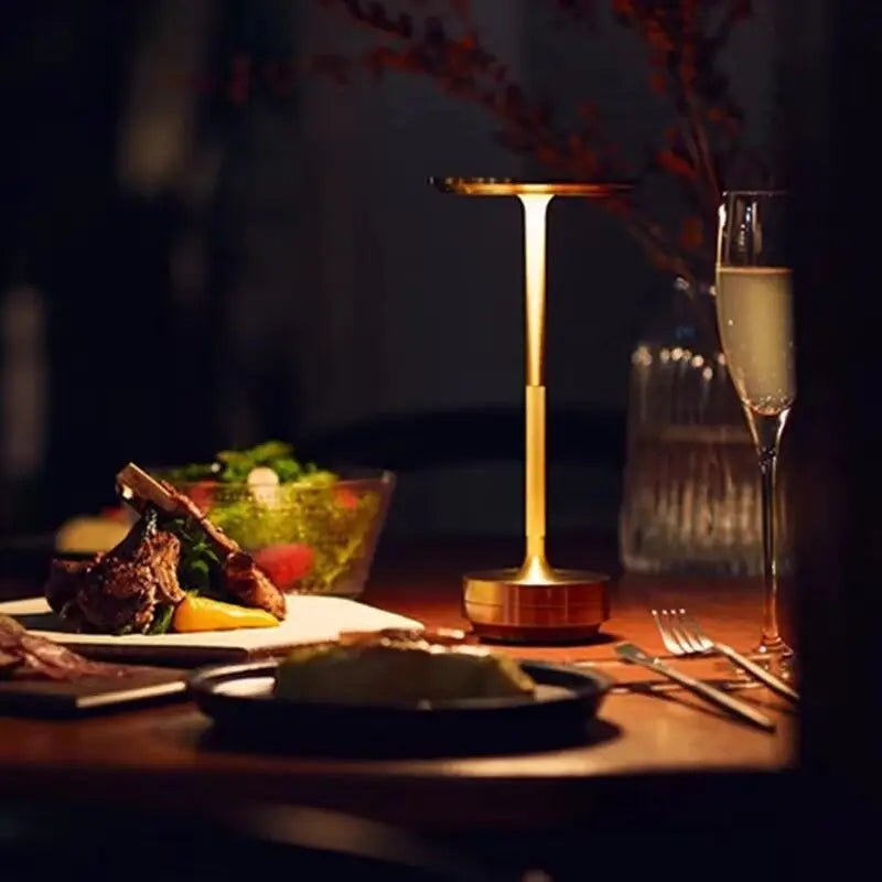 The Nightcap — Cordless Rechargeable Table Lamp - THE RETRO AURA